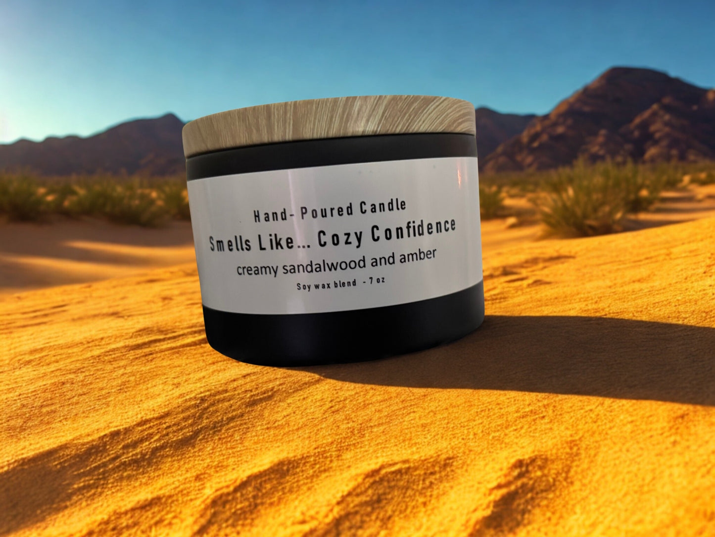Smells Like... Cozy Confidence - Hand-Poured candle 7Oz