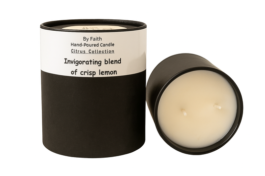 Lemon Renewal - Hand-Poured Candle - 10Oz