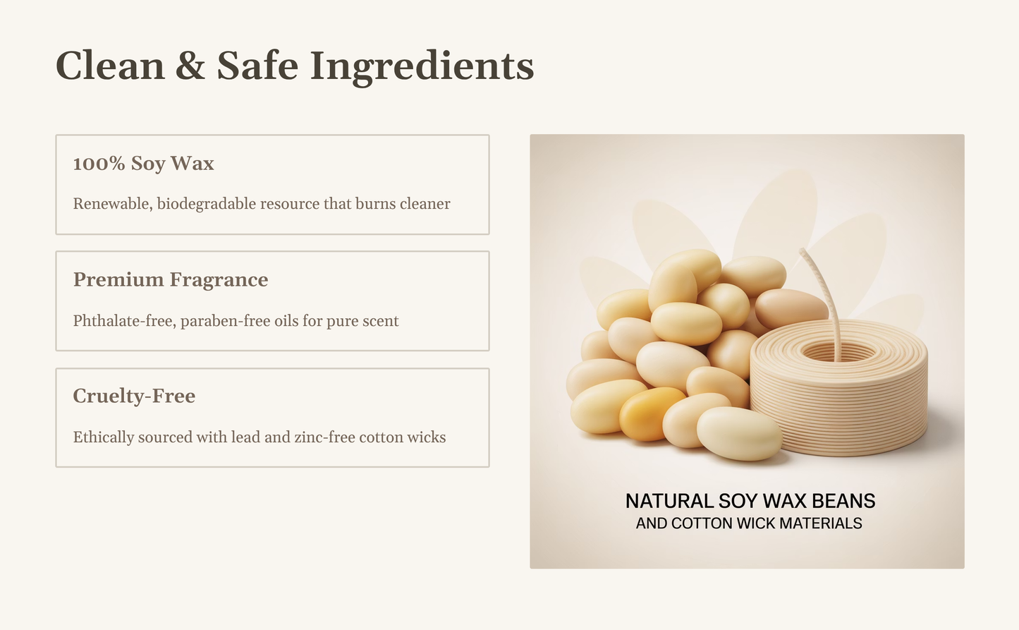 Eucalyptus Soy Wax Candle – 10oz / 40h burn time