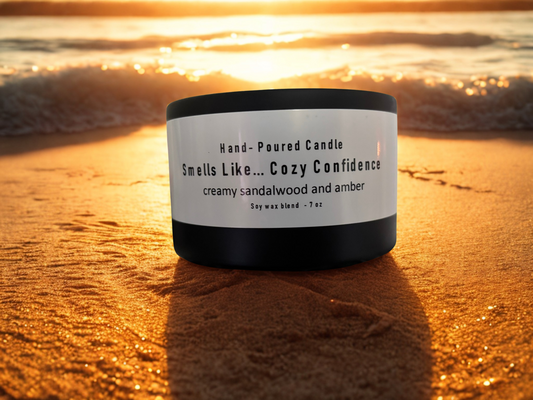 Smells Like... Cozy Confidence - Hand-Poured candle  7Oz