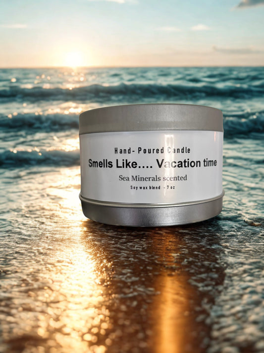 Smells like... Vacation - Hand-Poured Soy Candle 7Oz