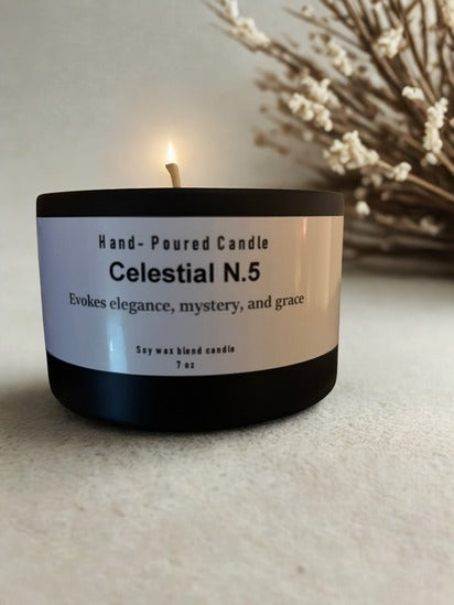 Celestial N.5 – Hand-Poured  Candle 7Oz