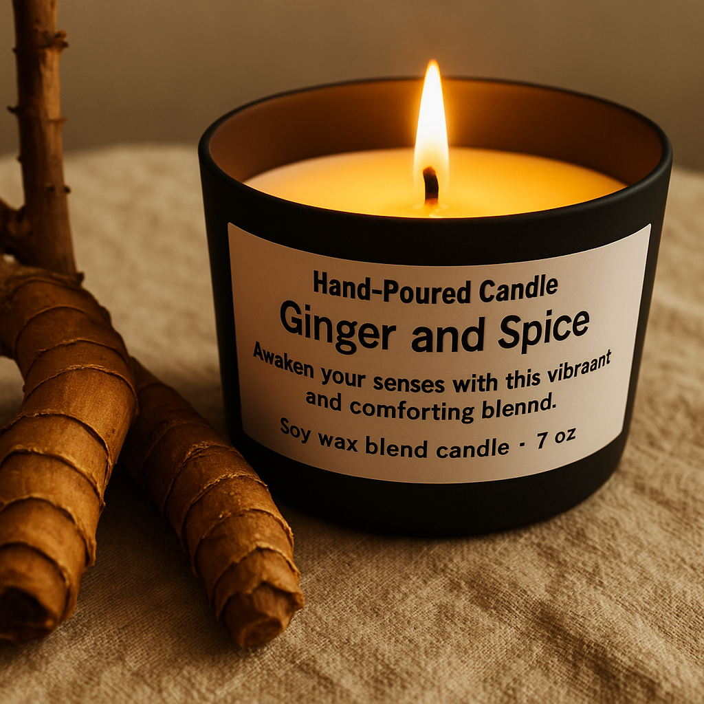 Ginger and Spice – Hand-Poured 7Oz