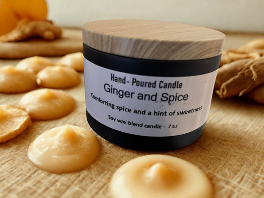 Ginger and Spice – Hand-Poured 7Oz
