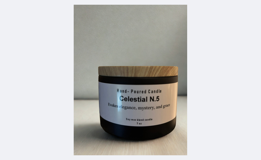 Celestial N.5 – Hand-Poured  Candle 7Oz