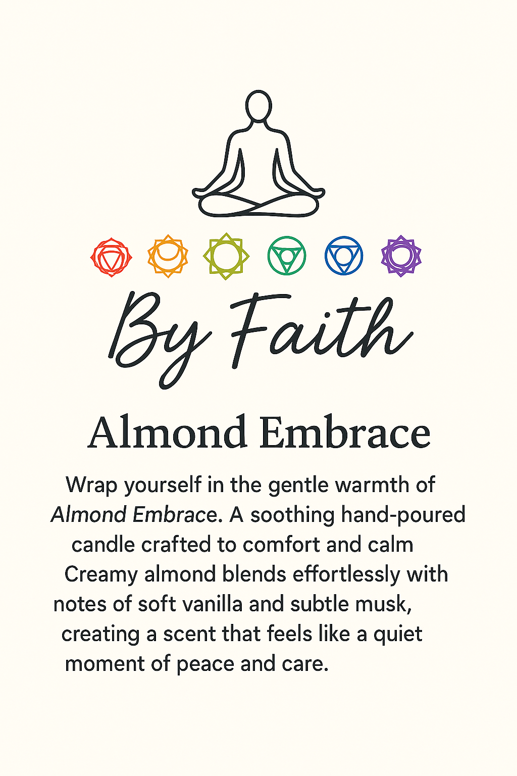 Almond Embrace –  Hand Poured - 7OZ