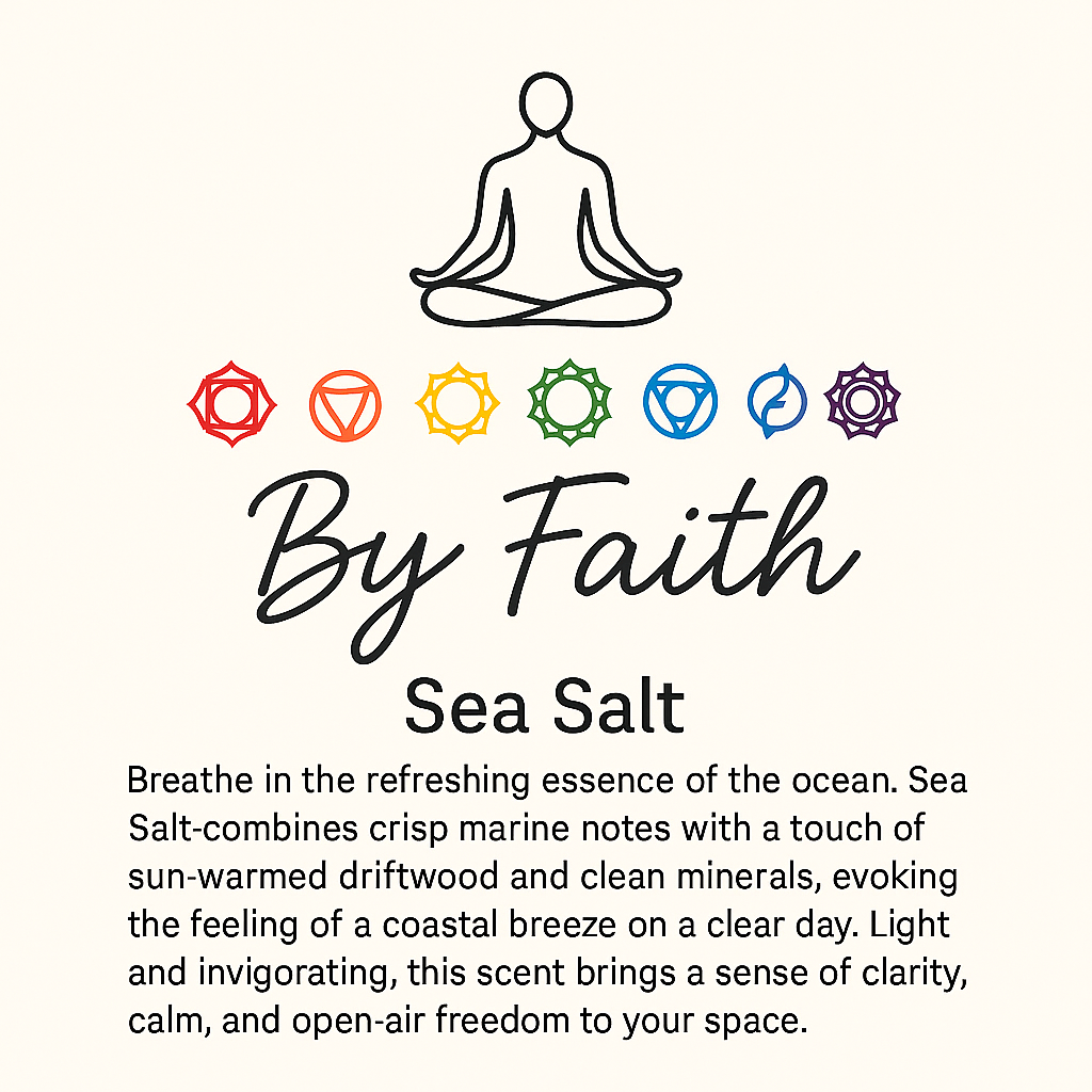 Sea Salt – Hand-Poured Soy Candle