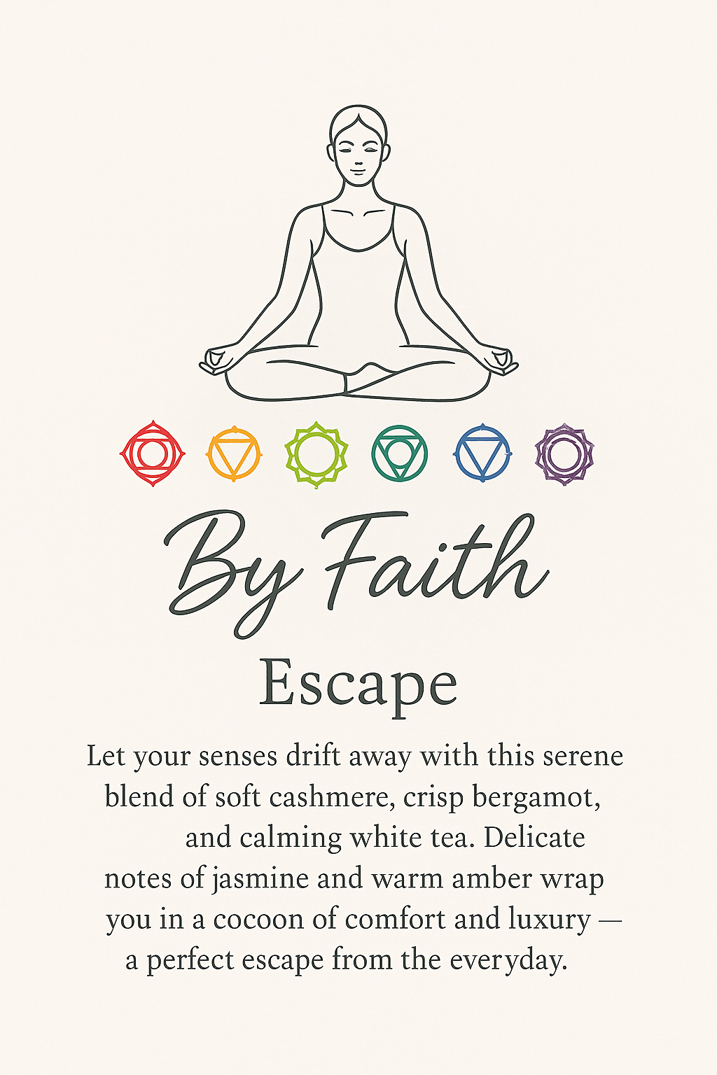 Escape – Luxury Scented Hand Poured Candle - 7Oz
